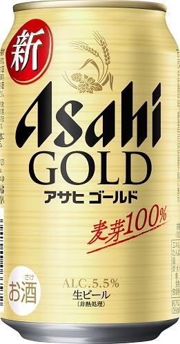 Amazon.co.jp: アサヒゴールド缶 350ml : 食品・飲料・お酒